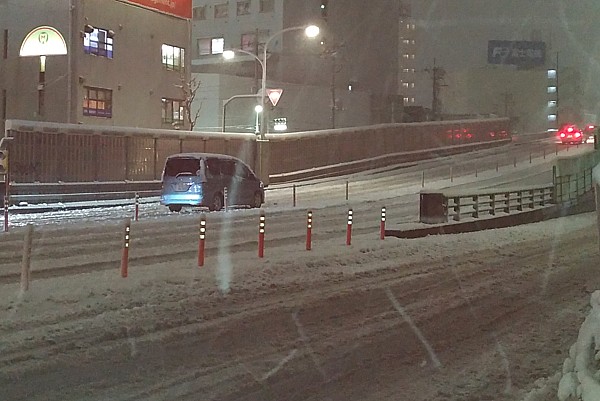 立ち往生