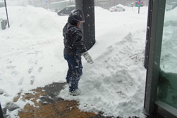 大雪パニック