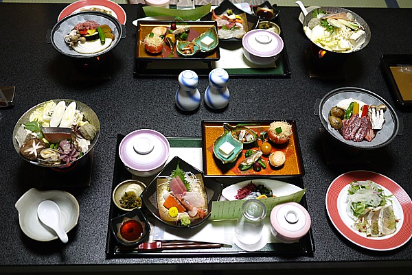 部屋食にアップグレード