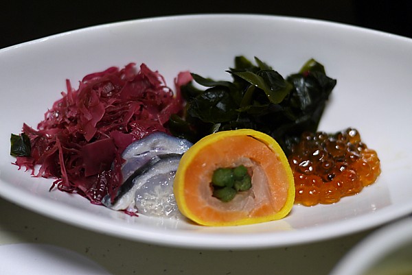 酢の物 氷頭なます・錦糸巻