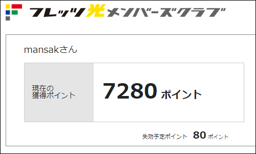フレッツ光メンバーズクラブ
