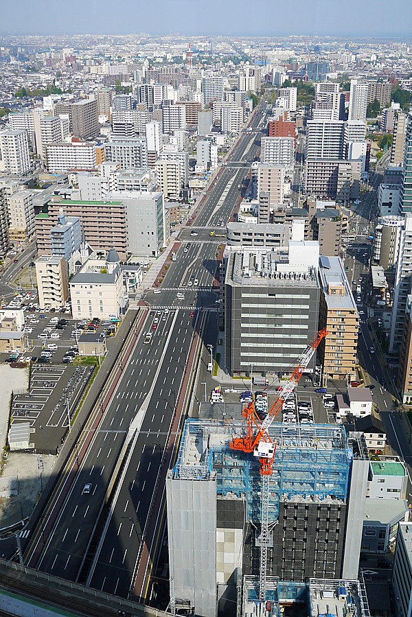 仙台市内を見渡せる