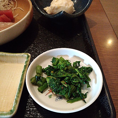 刺身4点盛り定食