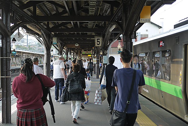新千歳空港から 小樽へ