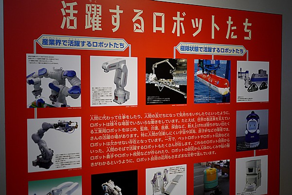 工夫された展示