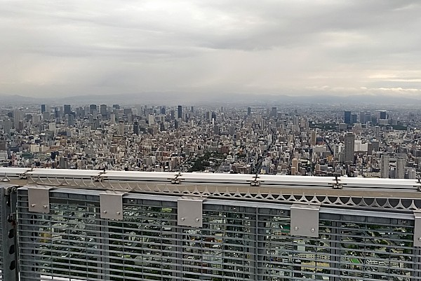 地上300mからの眺め