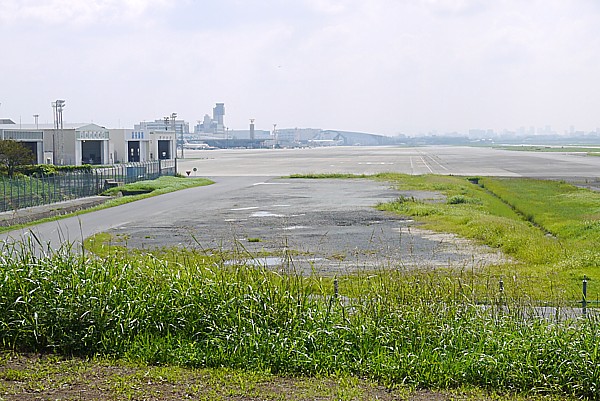 伊丹空港が丸見え