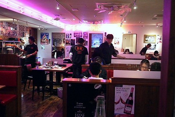 店の雰囲気