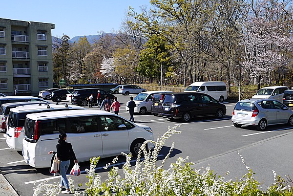 駐車場無料