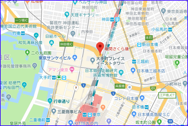 電車が丸見え