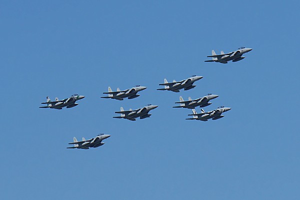 F15編隊飛行