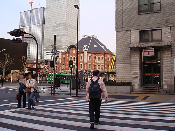 東京駅補修前