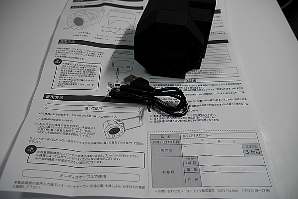 不思議なスピーカー買いました