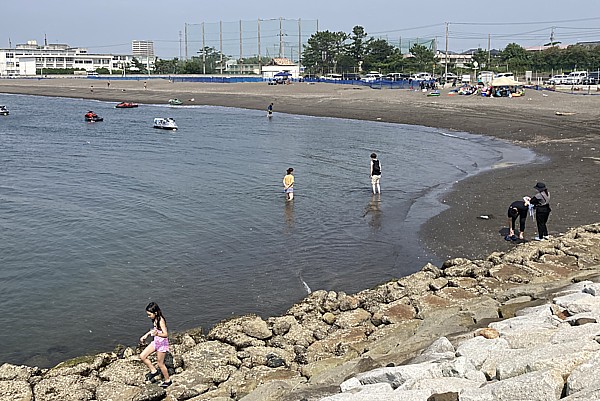 海水浴禁止