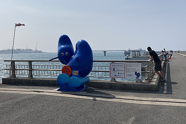 潮風が気持ちいい