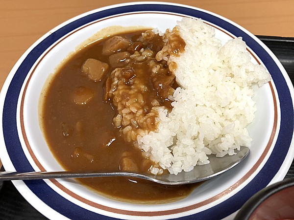 そば屋のカレー