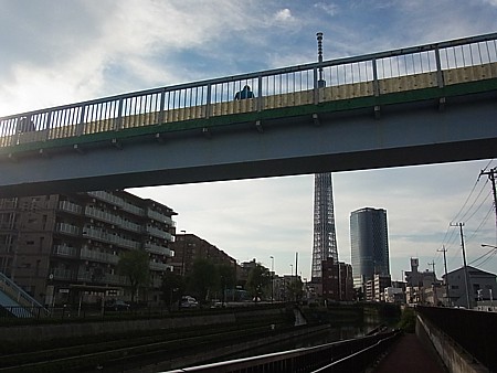 撮影スポット歩道橋