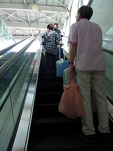 韓国エスカレーター