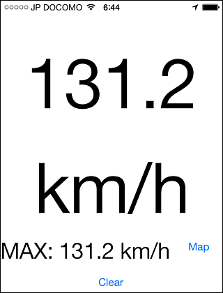 GPS speed