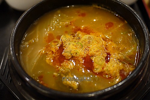 牛肉スープ定食