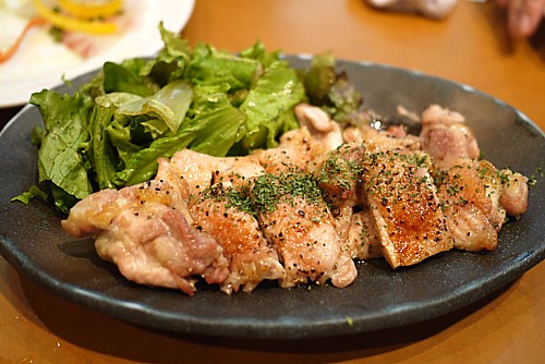 鶏肉の炙り