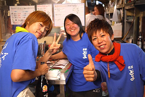 元気のいい店員さん