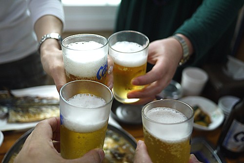 韓国ビールcass