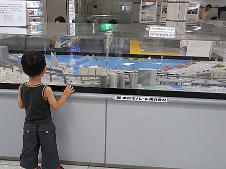 東京モノレールの模型広場
