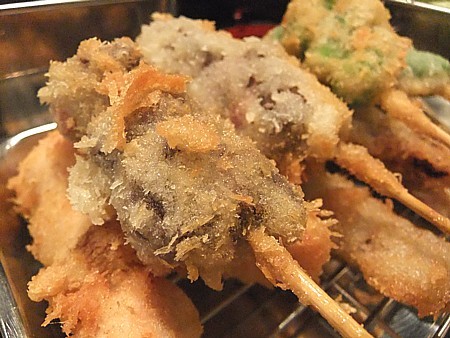 梅田近く串かつの店
