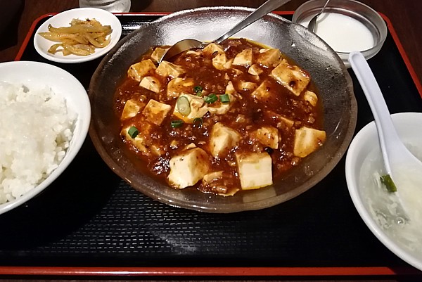 麻婆豆腐定食