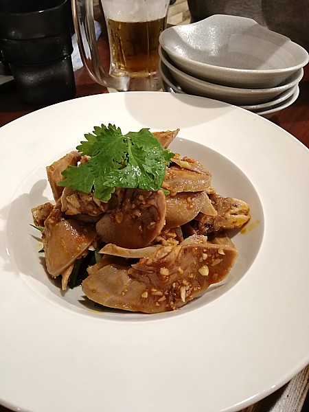 ラムタンのニンニクソース