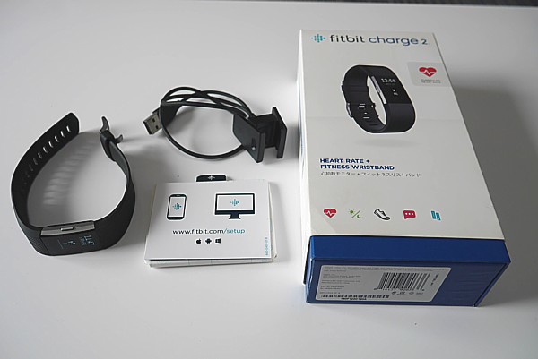 fitbit charge 2 買いました