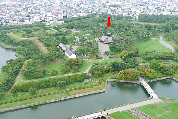 箱館奉行所跡