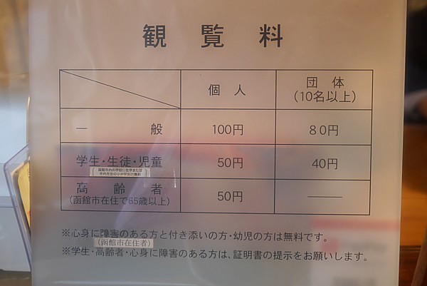 入館料