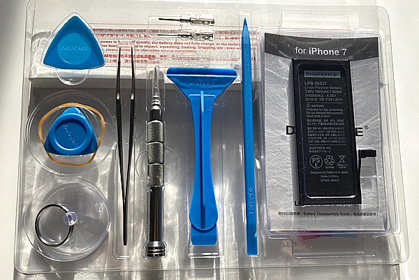 iPhone7 バッテリー交換