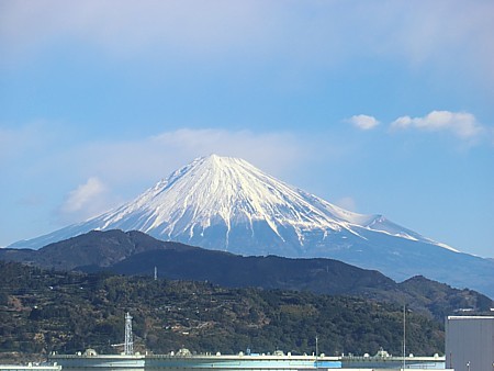 富士山が見える